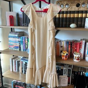 Cream Z Spoke By Zac Posen Sundress